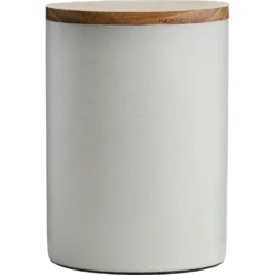 Aida Raw Vorratsglas Mit Deckel 15 Cm, Weiß