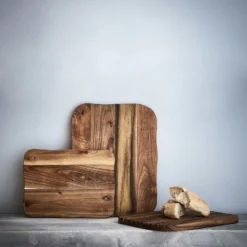 Aida Raw Teak Schneidebrett, 27x36 Cm -Koch Geheimnis Verkaufsgeschäft aida raw teak schneidebrett 27x36 cm 2