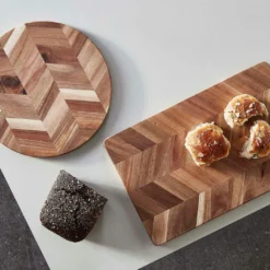 Aida Heering Bone Schneidebrett 38x28 Cm 7 Aida Heering Bone Schneidebrett 38x28 Cm -Koch Geheimnis Verkaufsgeschäft aida woodenboard 40x26x2 cm heering bone pattern 1pcs 1