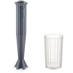 Alessi Plissé Stabmixer, Grau