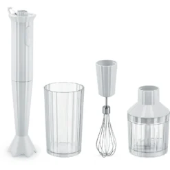 Alessi Plissé Stabmixer, Weiß