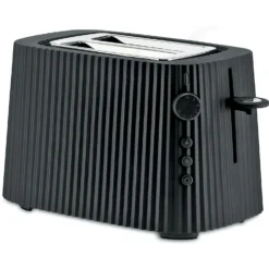 Alessi Plissé Toaster, Schwarz