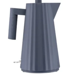 Alessi Wasserkocher Plissé 1,7 L, Grau