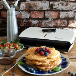 Ding Dong Original Waffeleisen Doppelt 6 Ding Dong Original Waffeleisen Doppelt -Koch Geheimnis Verkaufsgeschäft aviken waffle iron white double iron ding dong 2