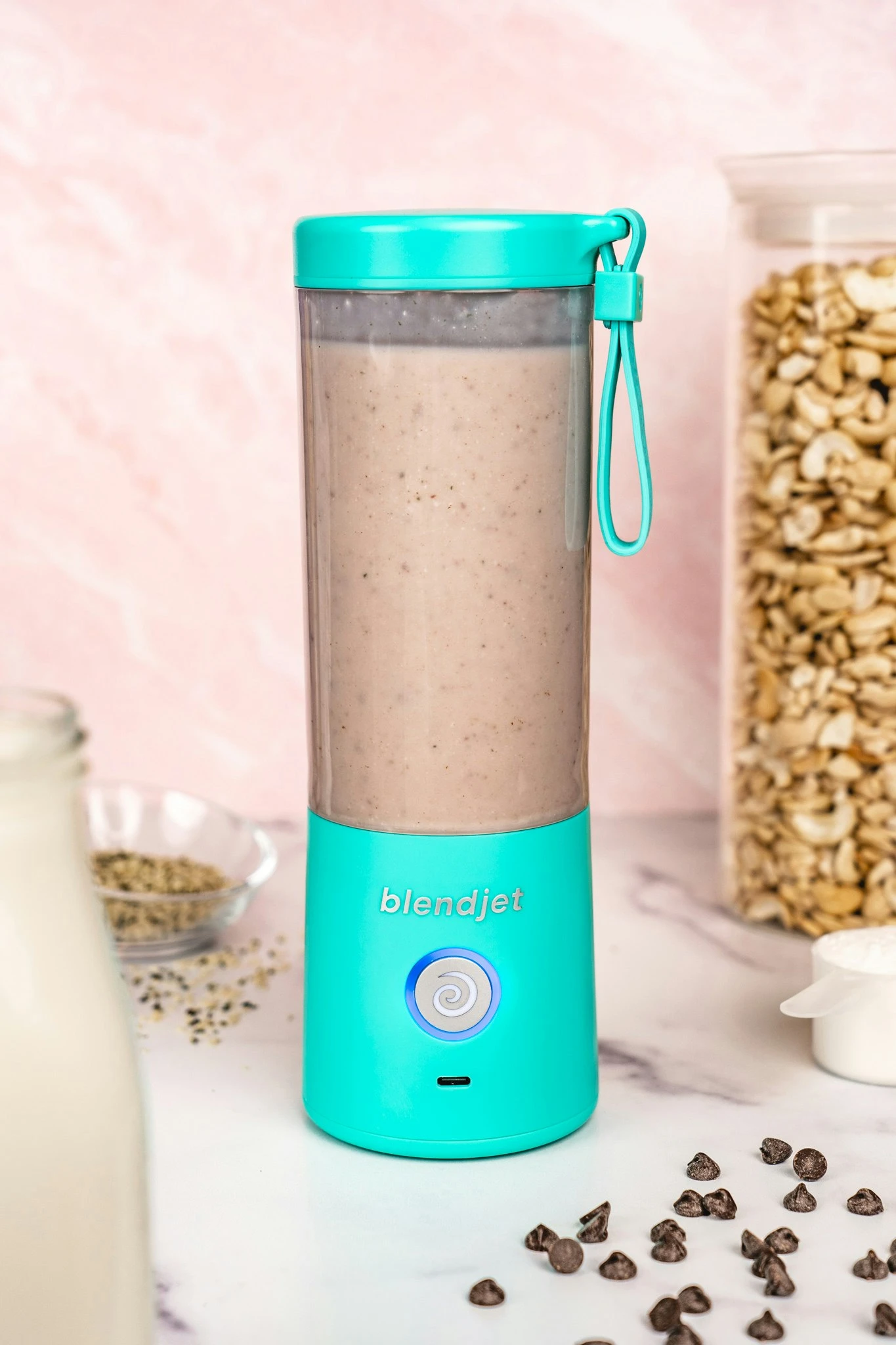 BlendJet 2 Standmixer Tragbar, Minzgrün 2 BlendJet 2 Standmixer Tragbar, Minzgrün – Bild 2