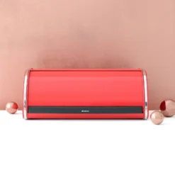 Brabantia Roll Topp Brotbox, Passion Red -Koch Geheimnis Verkaufsgeschäft brabantia roll topp brotbox weiss 13