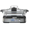 Cuisinart CookFresh Digital Dampfkocher, Stahlgrau