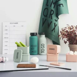 Design Letters Snack Box, Grün -Koch Geheimnis Verkaufsgeschäft design letters snack box 2 1