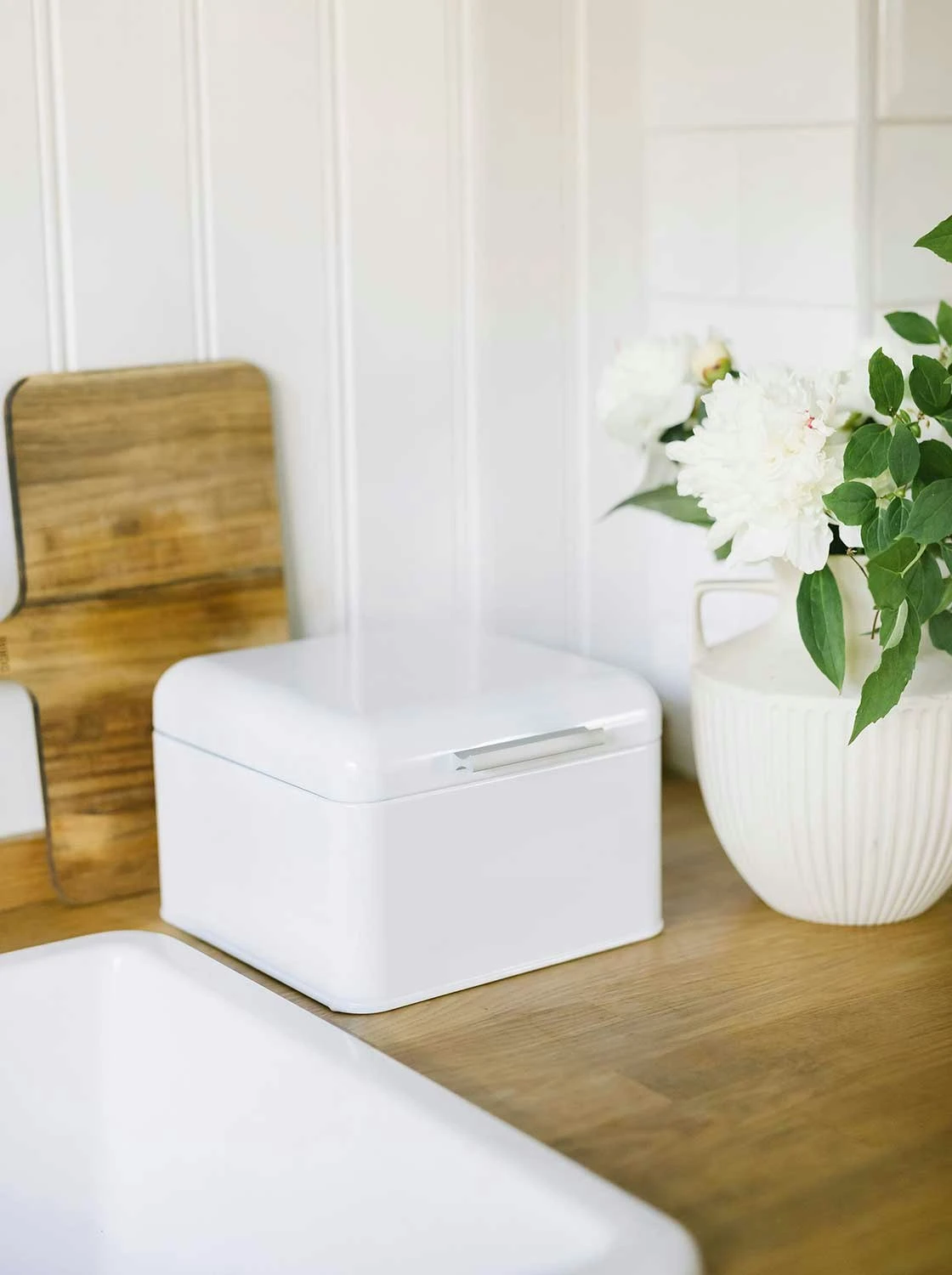 Dorre Bella Brotkasten, Weiß/ 20 X 20 Cm 2 Dorre Bella Brotkasten, Weiß/ 20 X 20 Cm – Bild 2