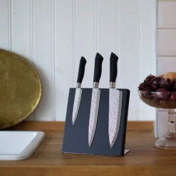 Dorre Hugo Messerblock -Koch Geheimnis Verkaufsgeschäft dorre hugo black knife rack mdf magnet 2