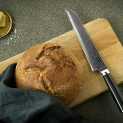 EGO VG-10 Brotmesser 20 Cm -Koch Geheimnis Verkaufsgeschäft ego vg 10 knife set 4 parts 1