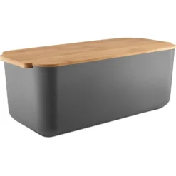 Eva Solo Brotkorb, Schwarz, Elephant Grey