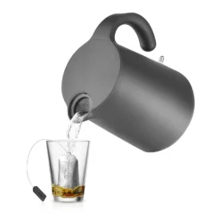 Eva Solo Rise Wasserkocher 1,2 L Schwarz -Koch Geheimnis Verkaufsgeschäft eva solo rise wasserkocher 12 l 2