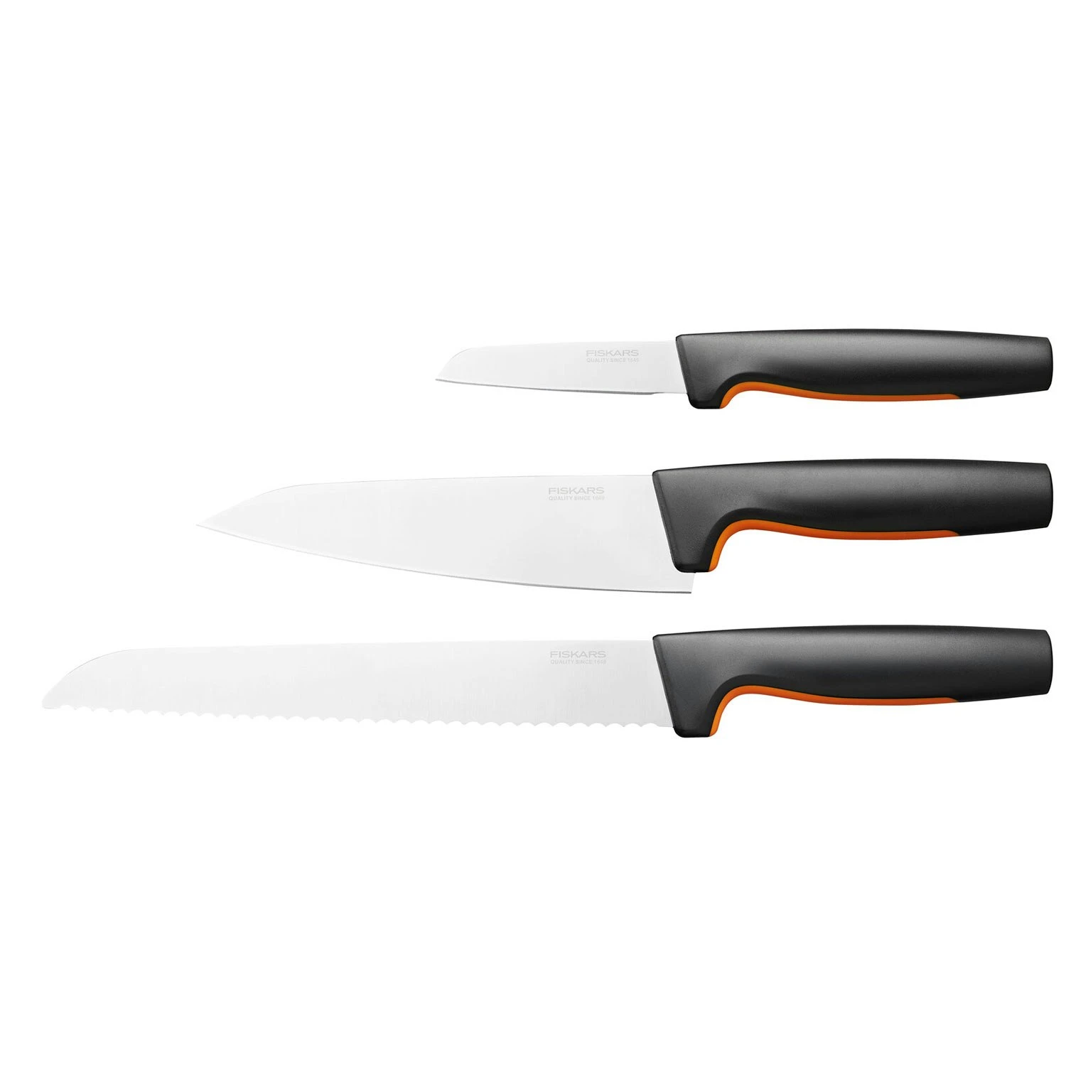 Fiskars Functional-Form-Messerset, 3-er Set 1 Fiskars Functional-Form-Messerset, 3-er Set
