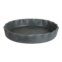 Provence Pastetenform 25x3 Cm, Mattgrau