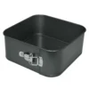 Heirol High Top Springform Quadratisch Boden 24x24x10 Cm, Schwarz