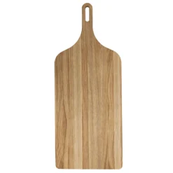 Heirol Woody Schneidebrett Mit Griff Eiche, 45x25 Cm