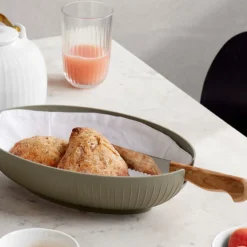 Kähler Hammershøi Brotkorb, Grün -Koch Geheimnis Verkaufsgeschäft kahler hammershi brodkorg 295x20 gron 4