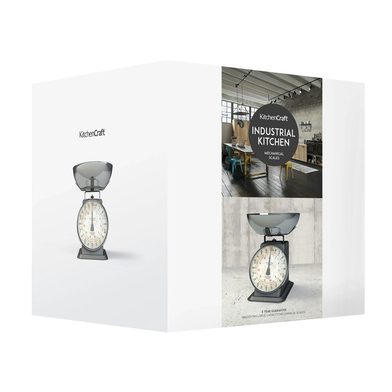 Kitchen Craft Industrial Kitchen Küchenwaage 10 Kg 2 Kitchen Craft Industrial Kitchen Küchenwaage 10 Kg – Bild 2