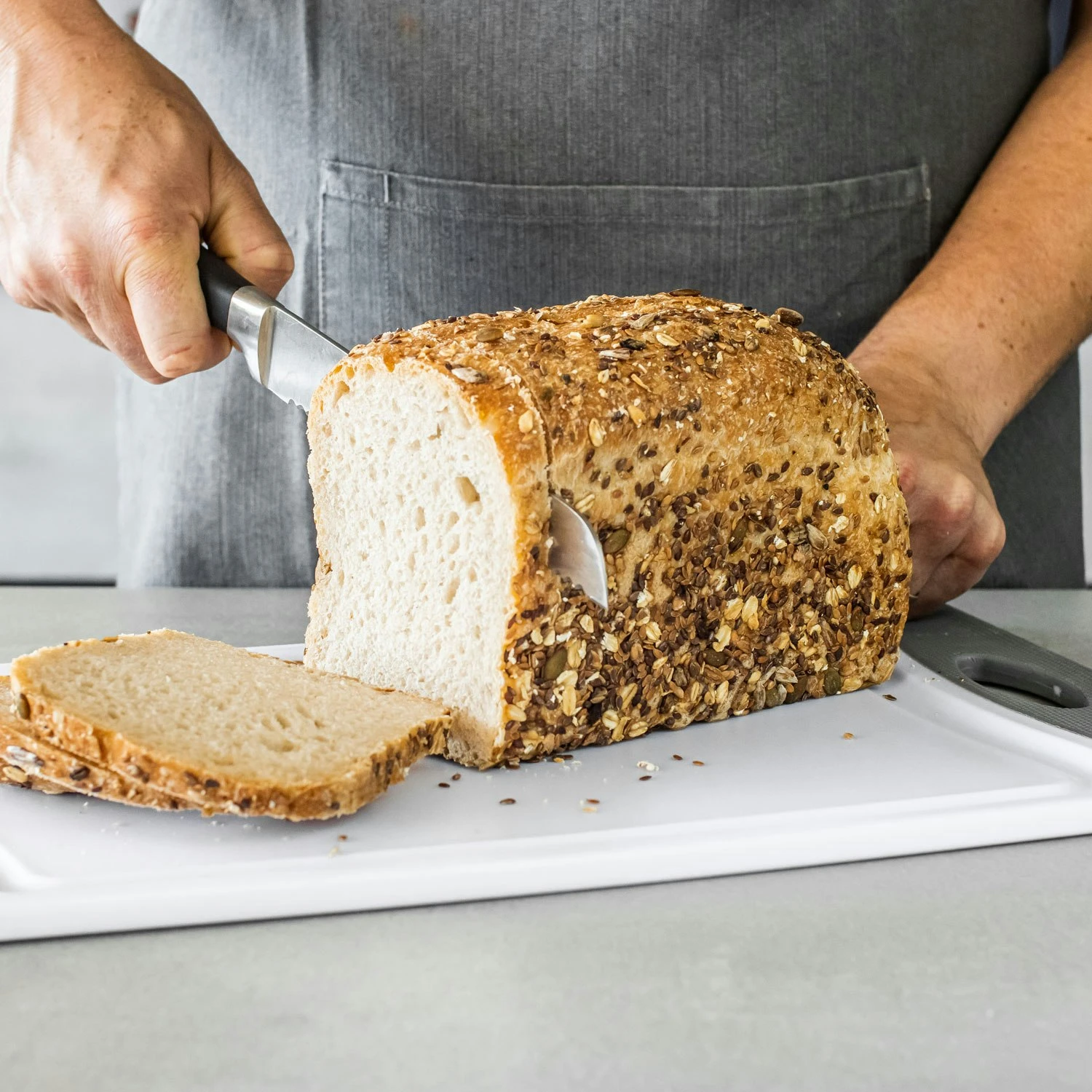 Kitchen Craft MasterClass Antimikrobielles Schneidebrett, 30,5x43 Cm 3 Kitchen Craft MasterClass Antimikrobielles Schneidebrett, 30,5x43 Cm – Bild 3