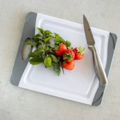 Kitchen Craft MasterClass Antimikrobielles Schneidebrett, 20,3x25,4 Cm -Koch Geheimnis Verkaufsgeschäft kitchen craft masterclass 16