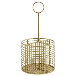 Madam Stoltz Besteckhalter, Messing