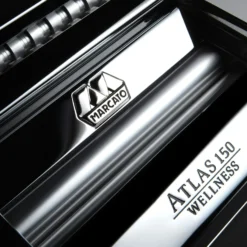 Marcato Atlas 150 Noodle Machine, Black -Koch Geheimnis Verkaufsgeschäft marcato atlas 150 noodle machine stainless 2 3