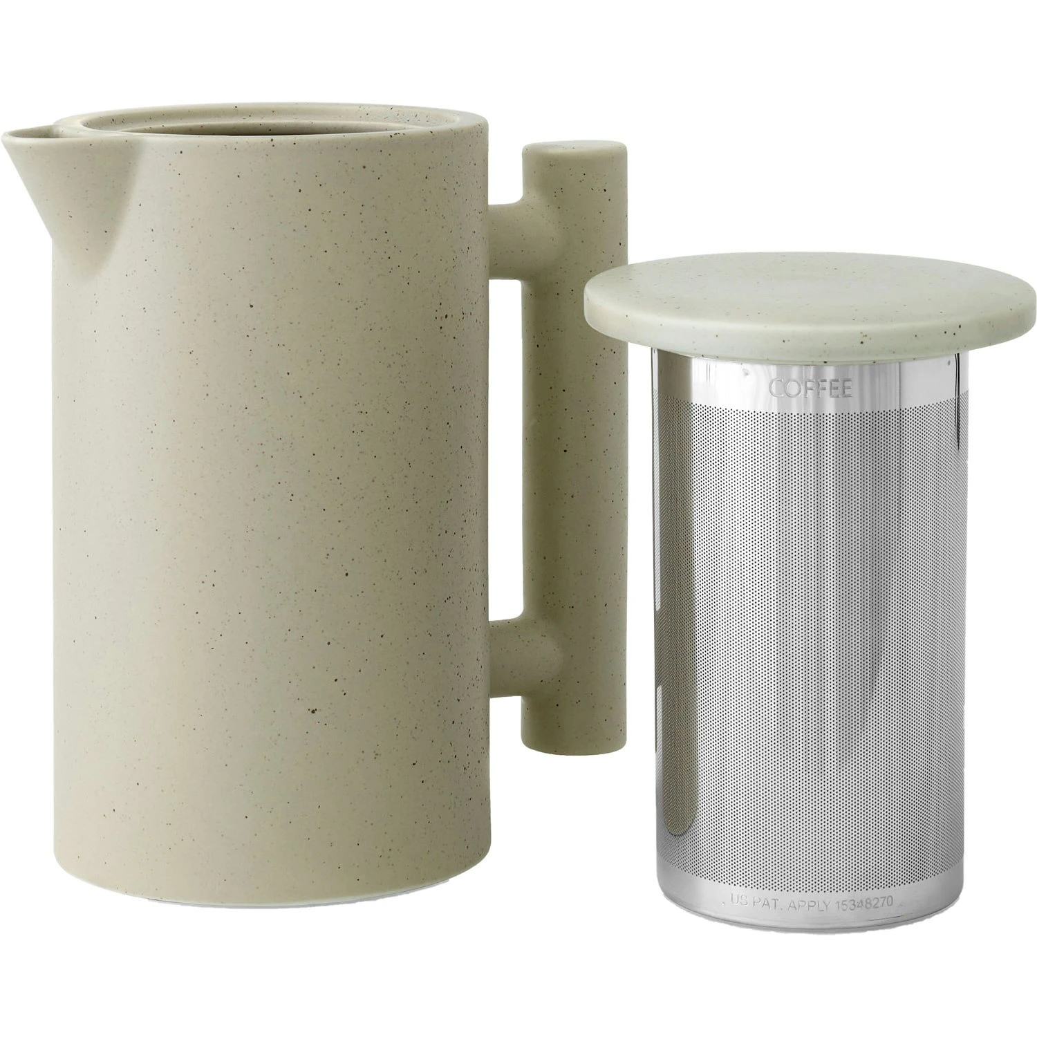 Menu Yana Brühkanne 1 L, Grau 2 Menu Yana Brühkanne 1 L, Grau – Bild 2