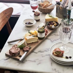 Nicolas Vahé Tapas Schneidebrett 14x60 Cm -Koch Geheimnis Verkaufsgeschäft nicolas vahe skarbrada tapas l60xw14xh2 3