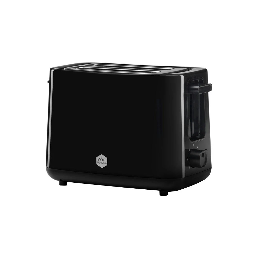OBH Nordica Daybreak Toaster, Black 1 OBH Nordica Daybreak Toaster, Black
