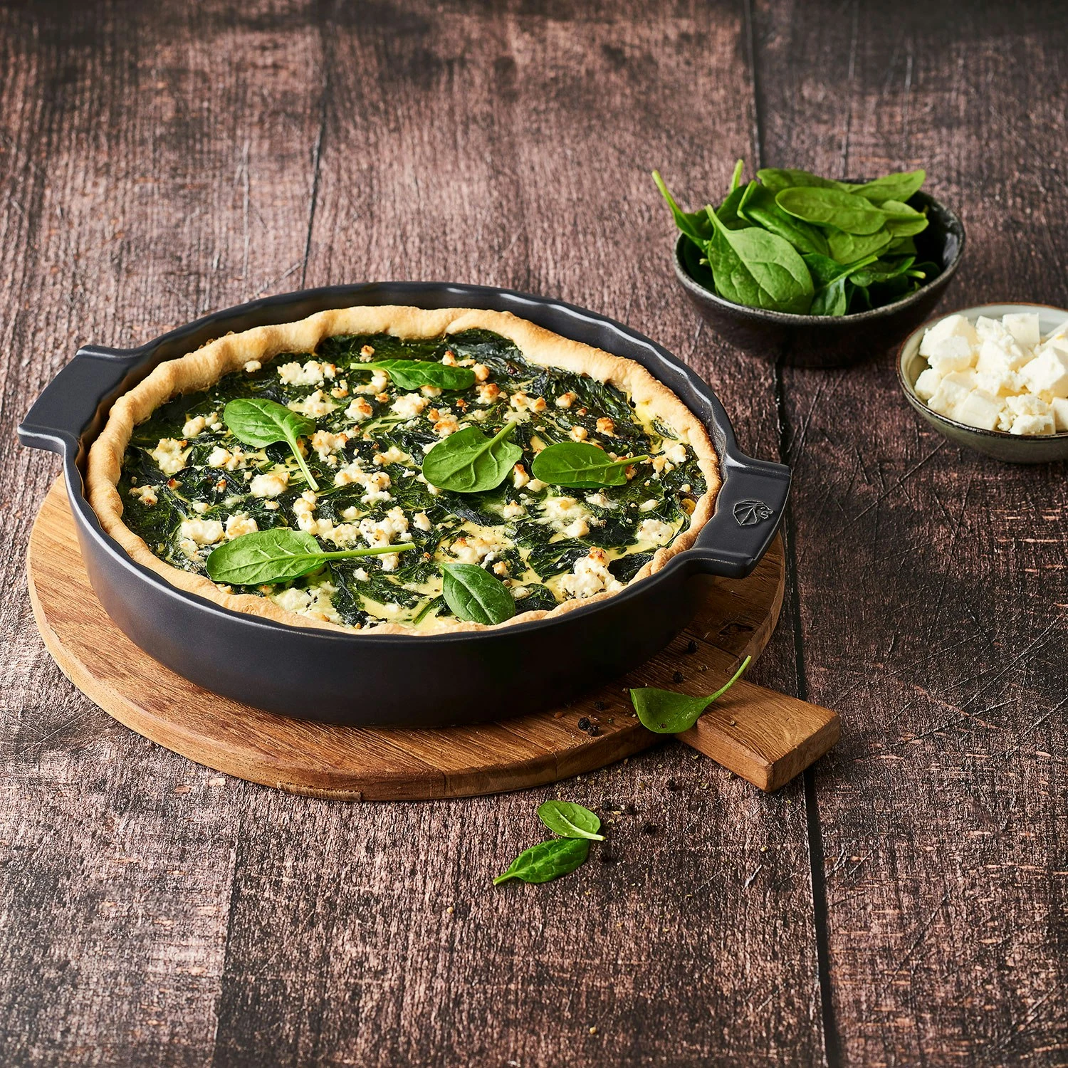 Peugeot Appolia Pastetenform 28 Cm, Slate 2 Peugeot Appolia Pastetenform 28 Cm, Slate – Bild 2