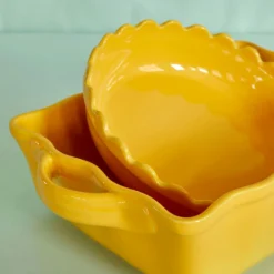 Rice Pastetenform 24 Cm, Gelb -Koch Geheimnis Verkaufsgeschäft rice pie dish 24 cm 7