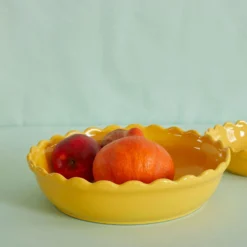 Rice Pastetenform 33 Cm, Gelb -Koch Geheimnis Verkaufsgeschäft rice pie dish 33 cm 2