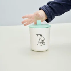 RIG TIG Moomin ABC Deckel Für Tasse, Türkis -Koch Geheimnis Verkaufsgeschäft rig tig by stelton moomin abc deckel fur tasse 3