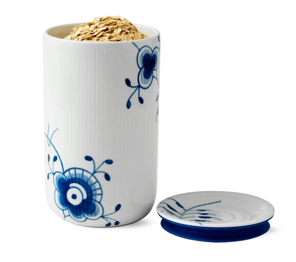 Royal Copenhagen Blue Fluted Mega Vorratsdose, 1,15L 2 Royal Copenhagen Blue Fluted Mega Vorratsdose, 1,15L – Bild 2