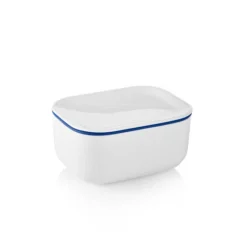 Royal Copenhagen White Fluted Butterdose