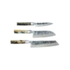Satake Ame Messerset Petty Santoku Kiritsuke 3 Teile
