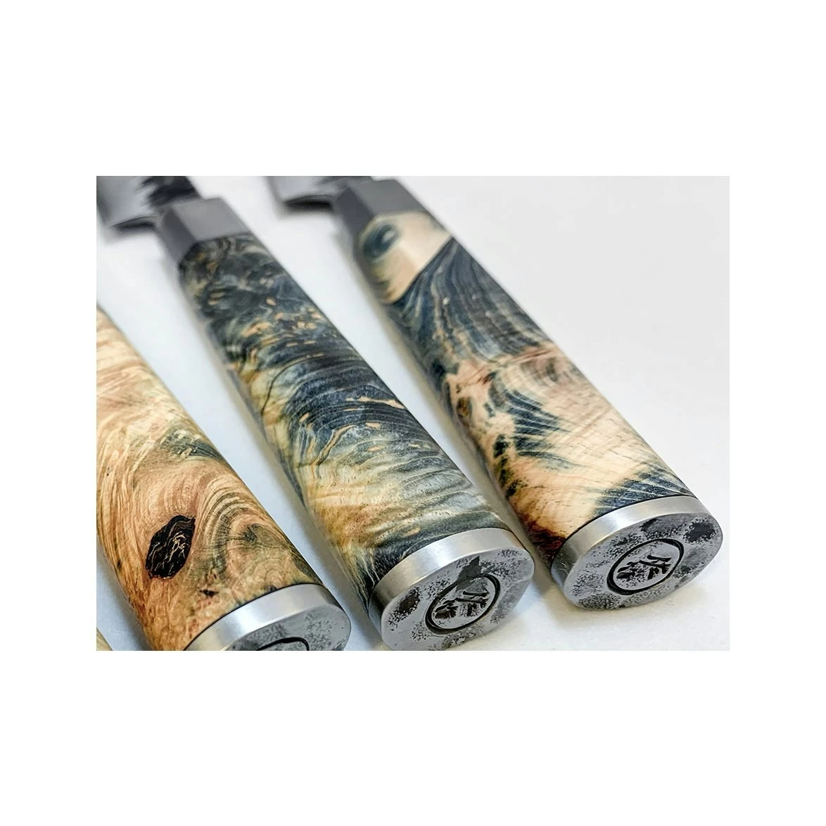 Satake Ame Messerset Petty Santoku Kiritsuke 3 Teile 2 Satake Ame Messerset Petty Santoku Kiritsuke 3 Teile – Bild 2