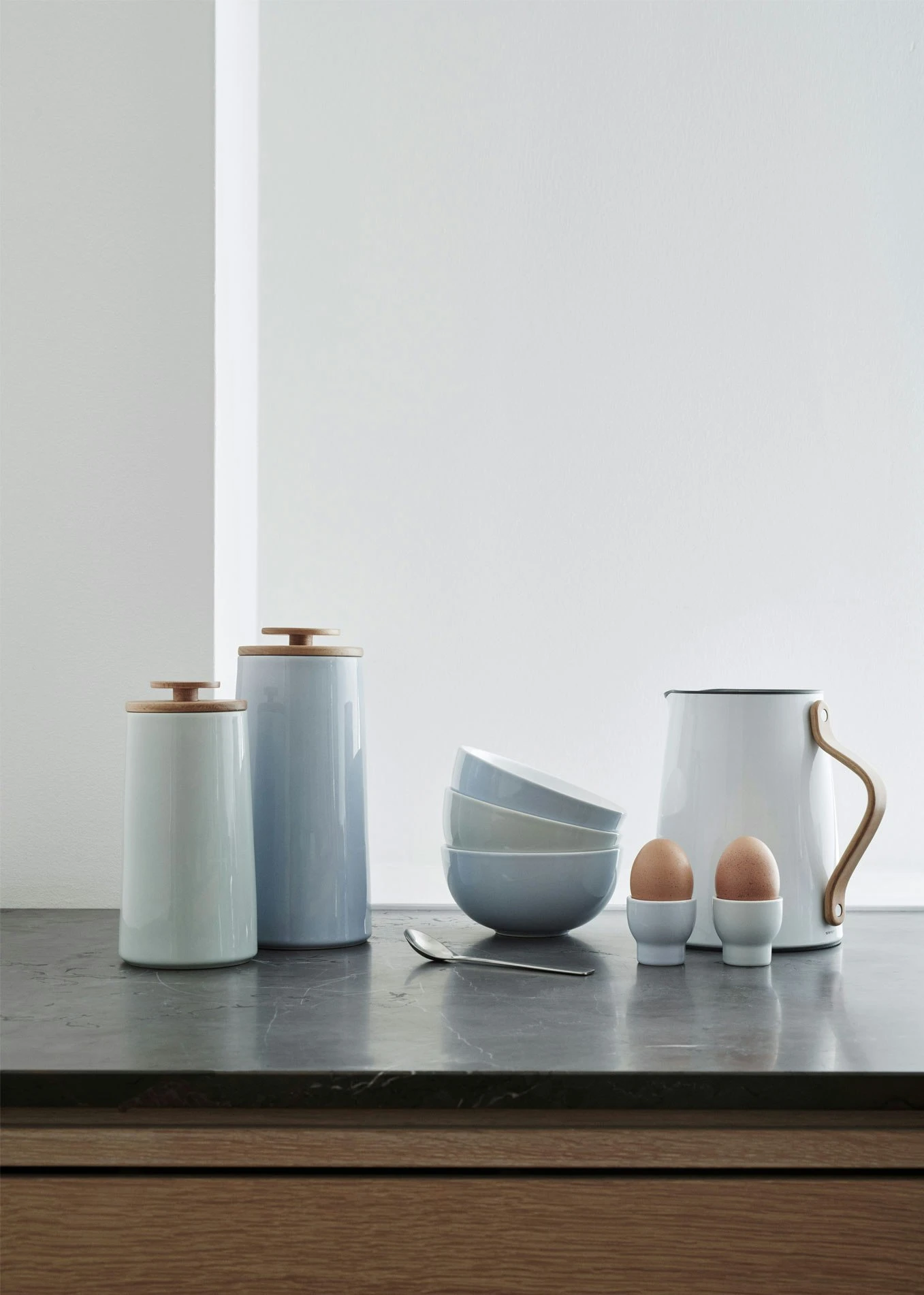 Stelton Emma Tea Jar/Storage Jar 300 G, Grey 3 Stelton Emma Tea Jar/Storage Jar 300 G, Grey – Bild 3