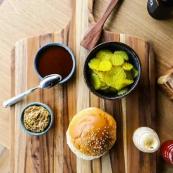 Schneidebrett / Servierplatte 36x51 Cm -Koch Geheimnis Verkaufsgeschäft teakhaus edge grain marinecollectionboards m gourmet board 5