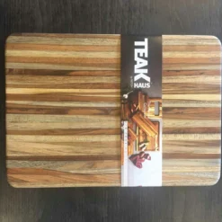 Marine Schneidebrett 36x25 Cm -Koch Geheimnis Verkaufsgeschäft teakhaus fsc certified teak cutting serving board small 2
