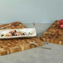 Schneidebrett, 26x36 Cm -Koch Geheimnis Verkaufsgeschäft teakhaus scandi collection boards slimend grainboard 3