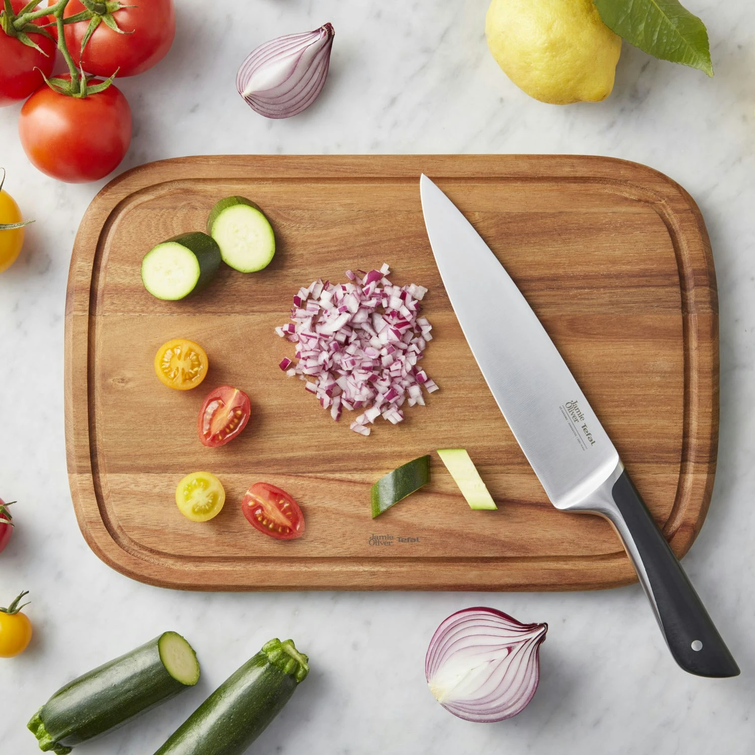 Tefal Jamie Oliver Schneidebrett, 25,1x37,4 Cm 2 Tefal Jamie Oliver Schneidebrett, 25,1x37,4 Cm – Bild 2