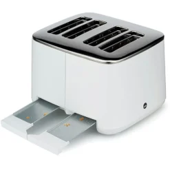 Wilfa Family Toaster, Weiß -Koch Geheimnis Verkaufsgeschäft wilfa family brodrost vit to4w 1600 10