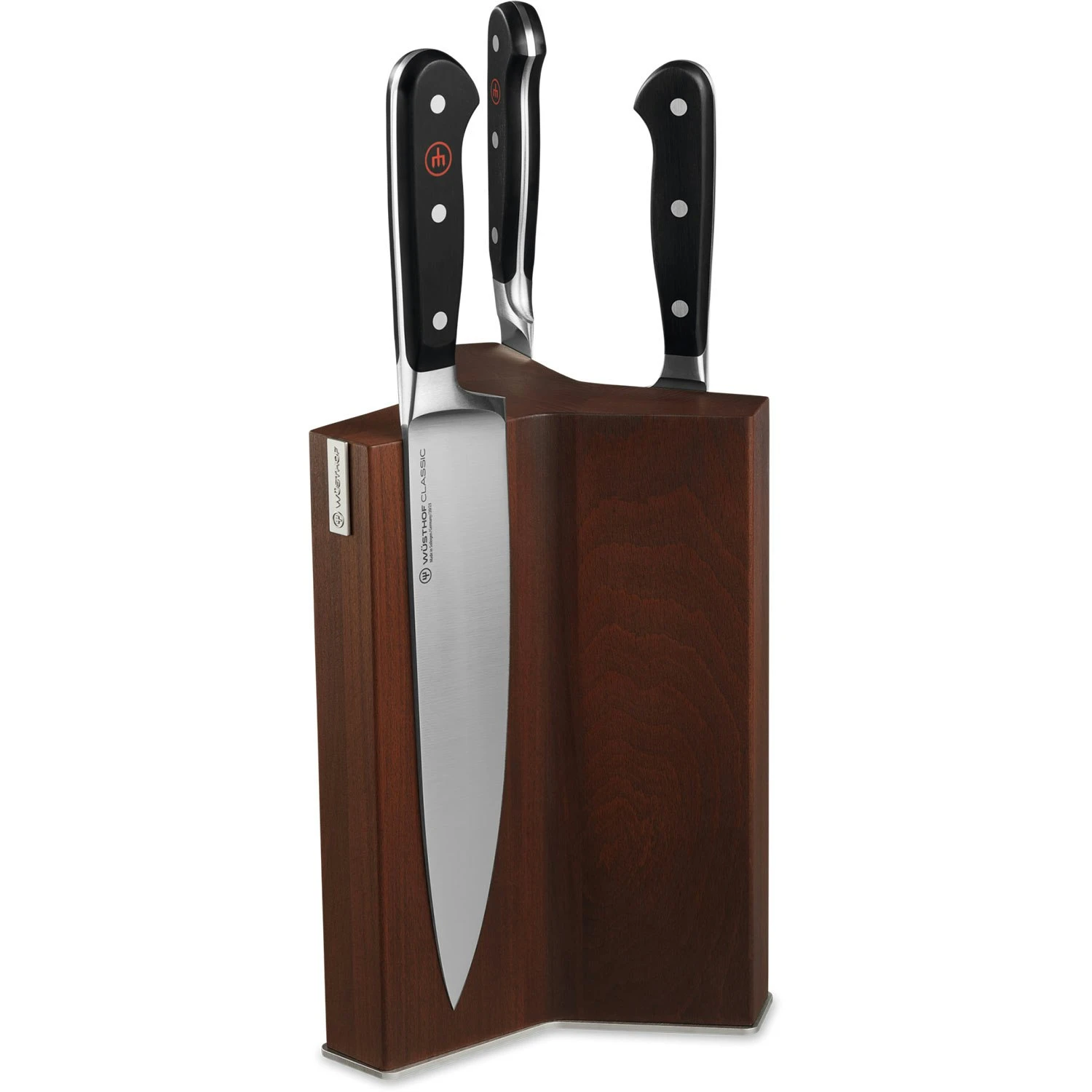 Wüsthof Messerblock Magnetisch 12 Messer, Dunkles Holz 2 Wüsthof Messerblock Magnetisch 12 Messer, Dunkles Holz – Bild 2