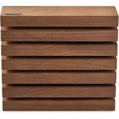 Wüsthof Messerblock 6 Messer -Koch Geheimnis Verkaufsgeschäft wusthof magnetic knife block in thermo treated book 337 3