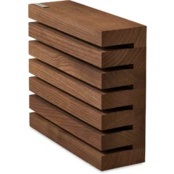 Wüsthof Messerblock 6 Messer -Koch Geheimnis Verkaufsgeschäft wusthof magnetic knife block in thermo treated book 337 4