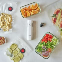 Zwilling Fresh & Save Starter-Kit Mit Vakuumpumpe / Taschen / Behälter Aus Glas, 7 Teile 11 Zwilling Fresh & Save Starter-Kit Mit Vakuumpumpe / Taschen / Behälter Aus Glas, 7 Teile -Koch Geheimnis Verkaufsgeschäft zwilling fresh save starter kit mit vakuumpumpe taschen behalter aus glas 7 teile 3