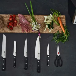 Zwilling Gourmet Messerblock Selbstschleifend, 7 Teile -Koch Geheimnis Verkaufsgeschäft zwilling gourmet 2